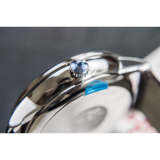  Omega-De Ville Prestige Power Reserve 40MM SS/SS White Dial TWF A2824