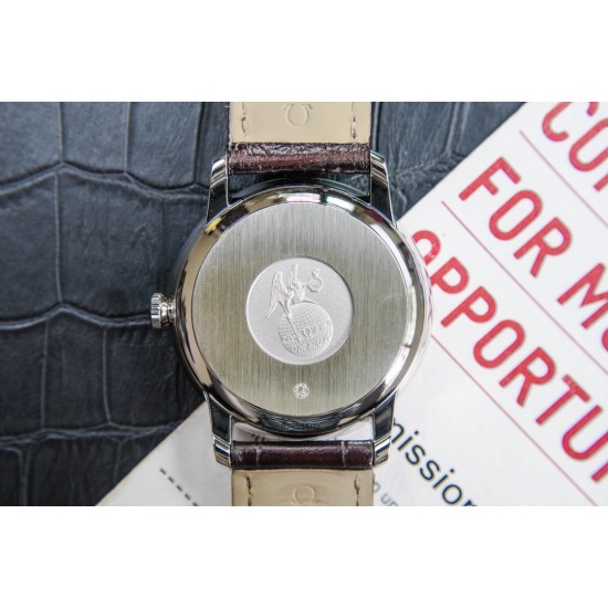  Omega-De Ville Prestige Power Reserve 40MM SS/SS White Dial TWF A2824