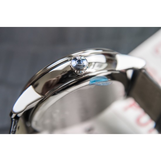  Omega-De Ville Prestige Power Reserve 40MM SS/SS Black Dial TWF A2824