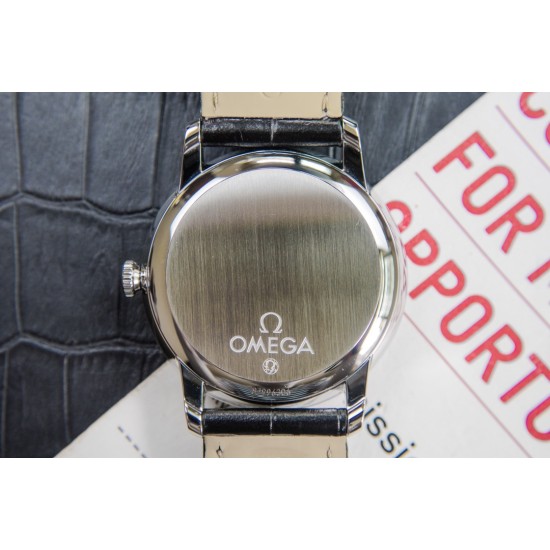  Omega-De Ville Prestige Power Reserve 40MM SS/SS Black Dial TWF A2824