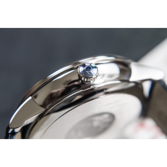  Omega-De Ville Prestige Power Reserve 40MM SS/SS Blue Dial TWF A2824