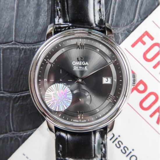  Omega-De Ville Prestige Power Reserve 40MM SS/SS Grey Dial TWF A2824