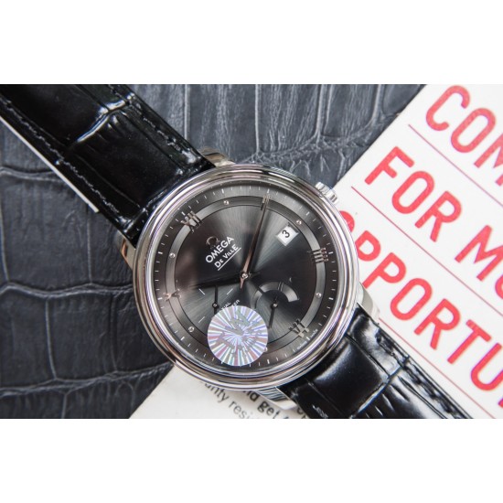 Omega-De Ville Prestige Power Reserve 40MM SS/SS Grey Dial TWF A2824