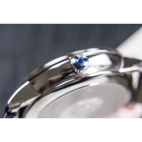  Omega-De Ville Prestige Power Reserve 40MM SS/SS Grey Dial TWF A2824