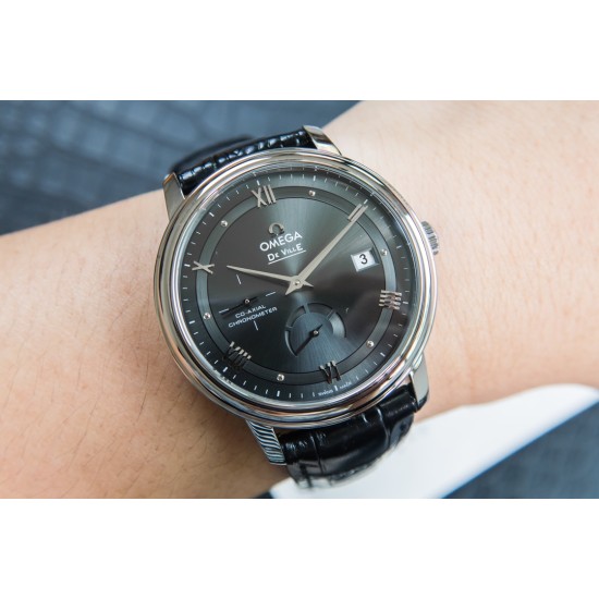  Omega-De Ville Prestige Power Reserve 40MM SS/SS Grey Dial TWF A2824