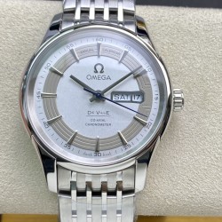  Omega-De Ville Mens Co-Axial 41MM SS/SS White/Stick VSF A8500