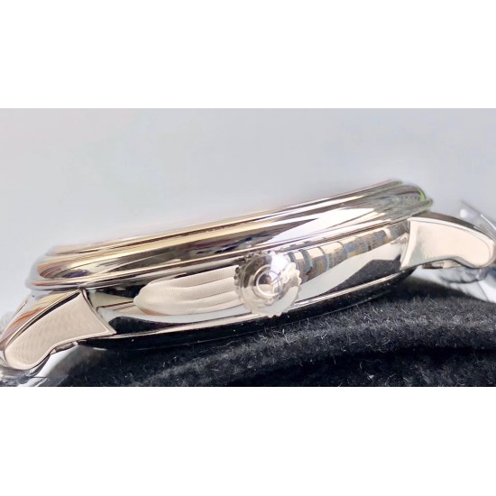  Omega-De Ville Prestige Mens 40MM SS/SS Black TWF Asia 2824