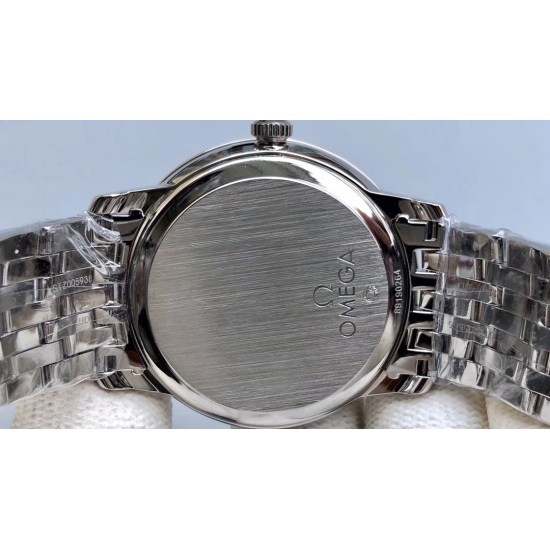  Omega-De Ville Prestige Mens 40MM SS/SS Black TWF Asia 2824