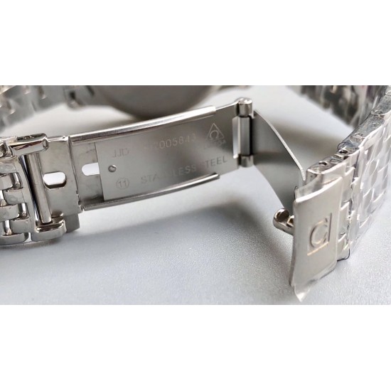  Omega-De Ville Prestige Mens 40MM SS/SS Black TWF Asia 2824