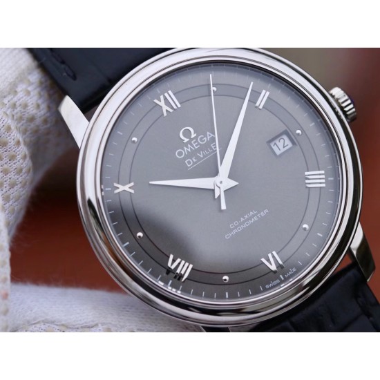  Omega-De Ville Prestige Mens 40MM SS/LE Black MKS MY9015