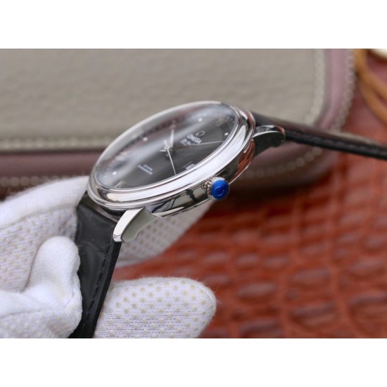  Omega-De Ville Prestige Mens 40MM SS/LE Black MKS MY9015