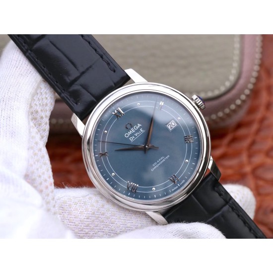  Omega-De Ville Prestige Mens 40MM SS/LE Blue Dial MKS MY9015
