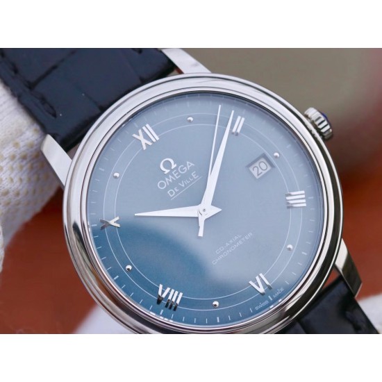  Omega-De Ville Prestige Mens 40MM SS/LE Blue Dial MKS MY9015