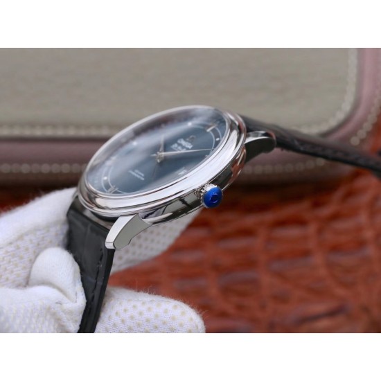  Omega-De Ville Prestige Mens 40MM SS/LE Blue Dial MKS MY9015