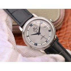  Omega-De Ville Prestige Mens 40MM SS/LE Silver Dial MKS MY9015