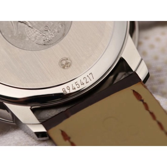  Omega-De Ville Prestige Mens 40MM SS/LE White MKS MY9015