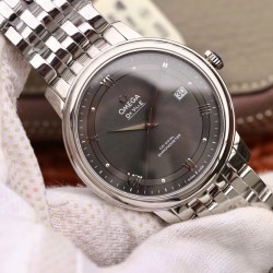  Omega-De Ville Prestige Mens 40MM SS/SS Brown MKS MY9015