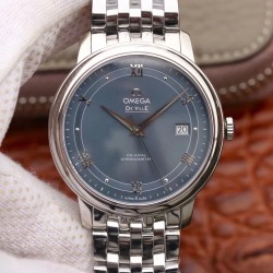  Omega-De Ville Prestige Mens 40MM SS/SS Blue MKS MY901