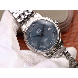  Omega-De Ville Prestige Mens 40MM SS/SS Blue MKS MY901