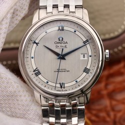  Omega-De Ville Prestige Mens 40MM SS/SS Silver Dial MKS MY9015