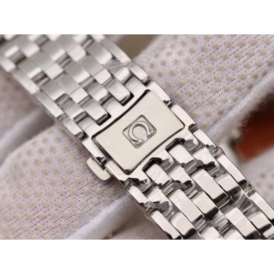  Omega-De Ville Prestige Mens 40MM SS/SS Silver Dial MKS MY9015