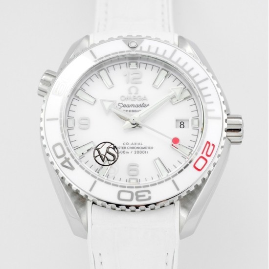  Omega-Planet Ocean 39.5mm Tokyo 2020 White SS/LE VSF A8800