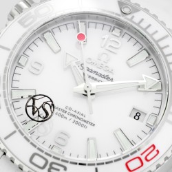  Omega-Planet Ocean 39.5mm Tokyo 2020 White SS/LE VSF A8800
