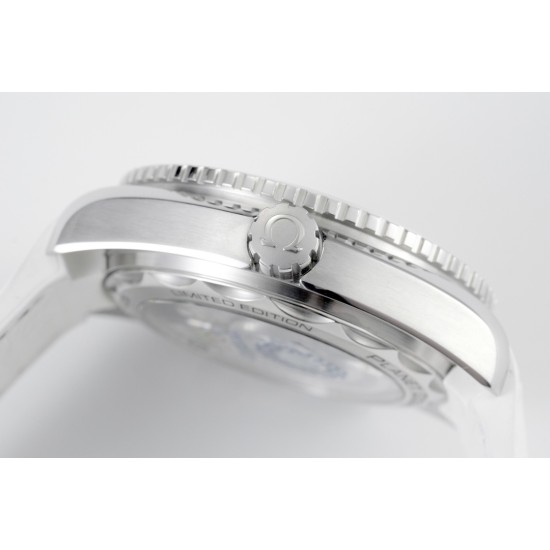  Omega-Planet Ocean 39.5mm Tokyo 2020 White SS/LE VSF A8800