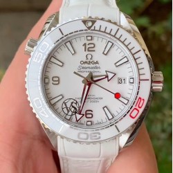  Omega-Planet Ocean 39.5mm Tokyo 2020 SS/LE White Dial VSF A8800