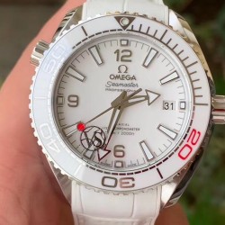  Omega-Planet Ocean 39.5mm Tokyo 2020 SS/LE White Dial VSF A8800