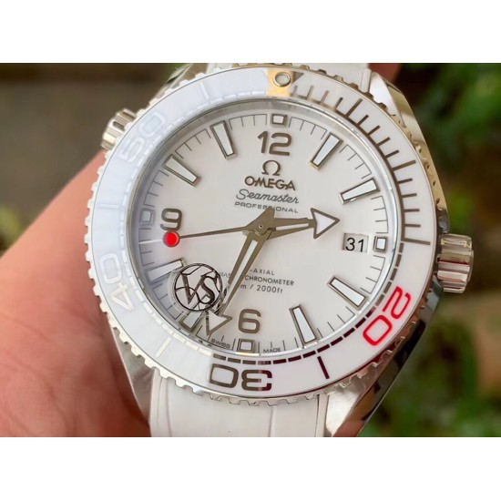  Omega-Planet Ocean 39.5mm Tokyo 2020 SS/LE White Dial VSF A8800