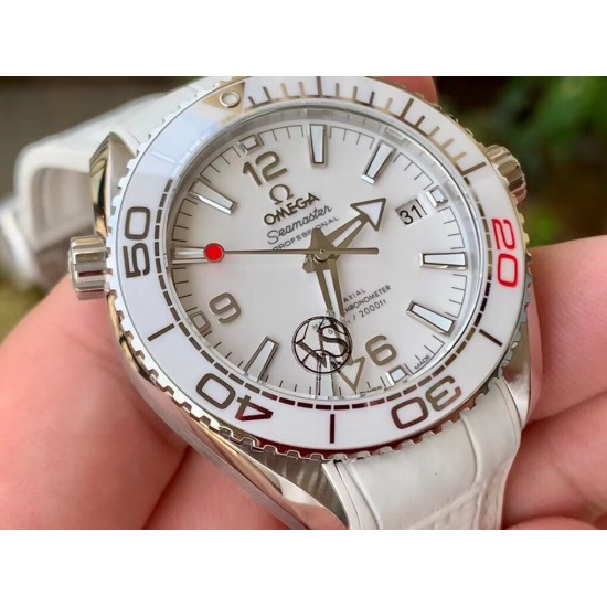  Omega-Planet Ocean 39.5mm Tokyo 2020 SS/LE White Dial VSF A8800