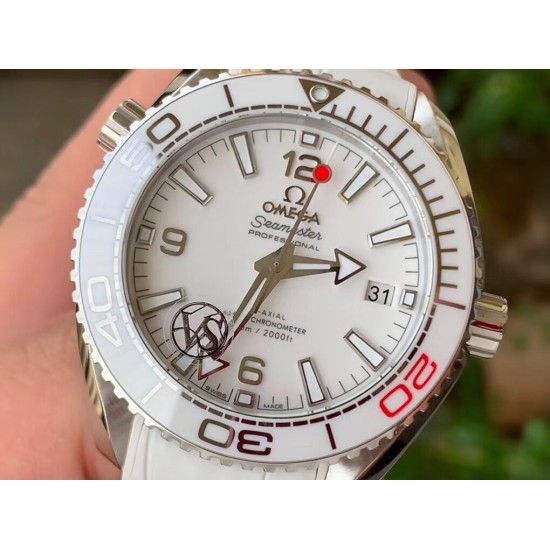  Omega-Planet Ocean 39.5mm Tokyo 2020 SS/LE White Dial VSF A8800