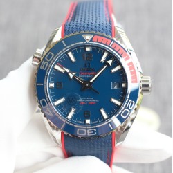  Omega-Planet Ocean 43.5mm PyeongChang 2018 SS/RU Blue Dial VSF Asia 8900