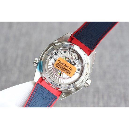  Omega-Planet Ocean 43.5mm PyeongChang 2018 SS/RU Blue Dial VSF Asia 8900