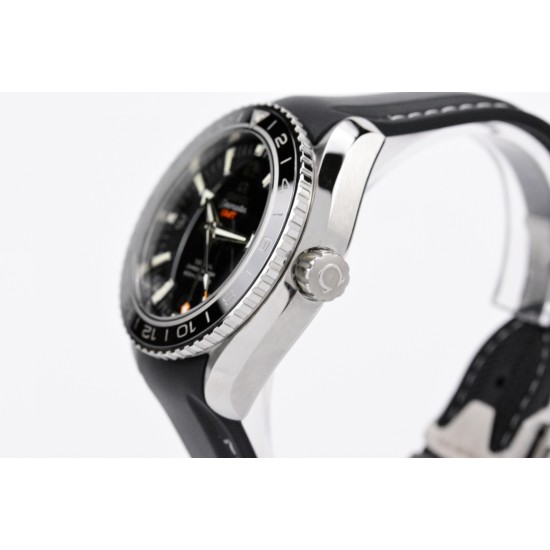  Omega-Planet Ocean 600M 43.5mm GMT SS/RU Black VSF A8605