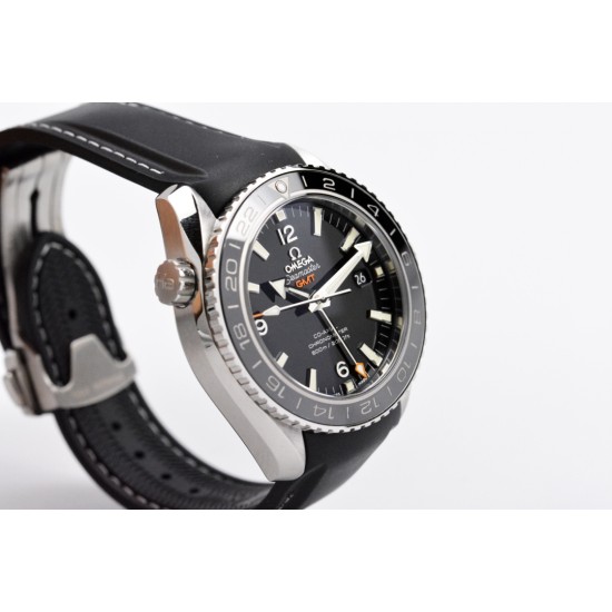  Omega-Planet Ocean 600M 43.5mm GMT SS/RU Black VSF A8605