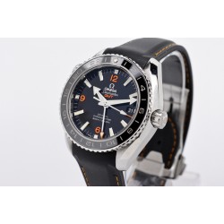  Omega-Planet Ocean 600M 43.5mm GMT SS/RU Blk/Org VSF A8605