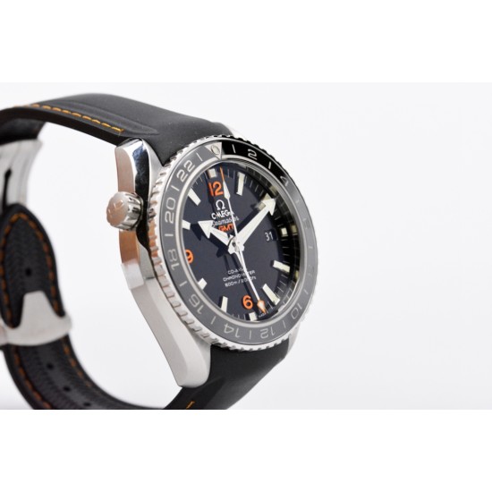  Omega-Planet Ocean 600M 43.5mm GMT SS/RU Blk/Org VSF A8605