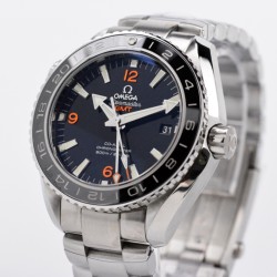  Omega-Planet Ocean 43.5mm GMT SS/SS Black/Org VSF Asia 8605
