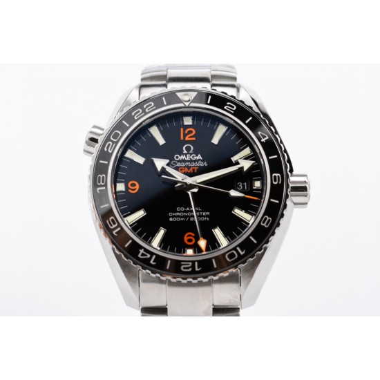  Omega-Planet Ocean 43.5mm GMT SS/SS Black/Org VSF Asia 8605