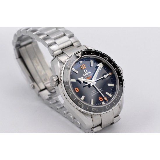  Omega-Planet Ocean 43.5mm GMT SS/SS Black/Org VSF Asia 8605