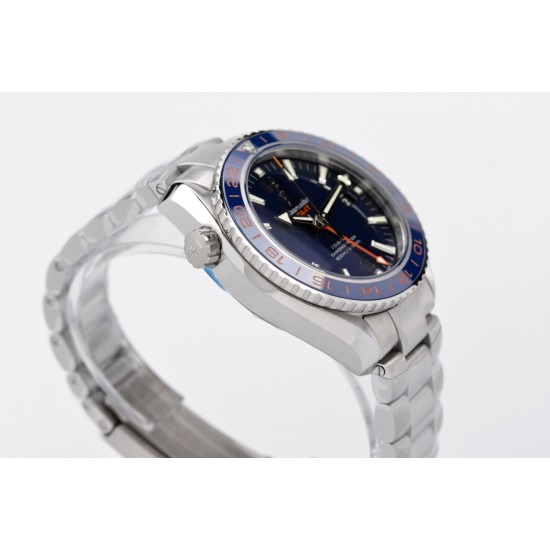  Omega-Planet Ocean 43.5mm GMT SS/SS Blue VSF Asia 8605