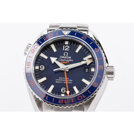  Omega-Planet Ocean 43.5mm GMT SS/SS Blue VSF Asia 8605