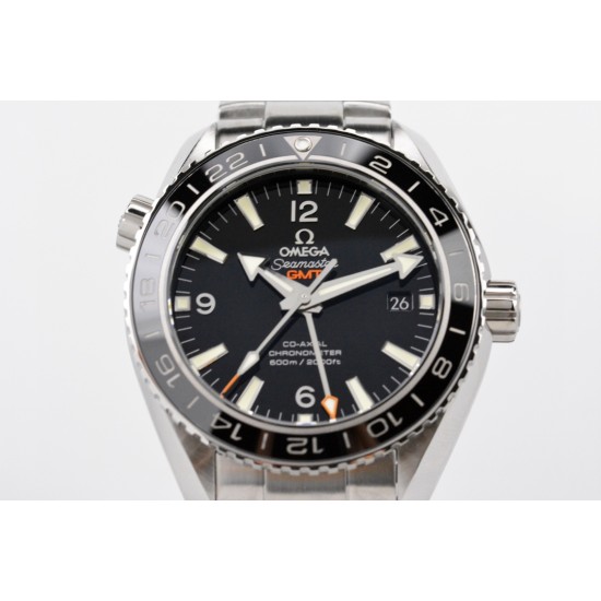  Omega-Planet Ocean 43.5mm GMT SS/SS Black VSF Asia 8605