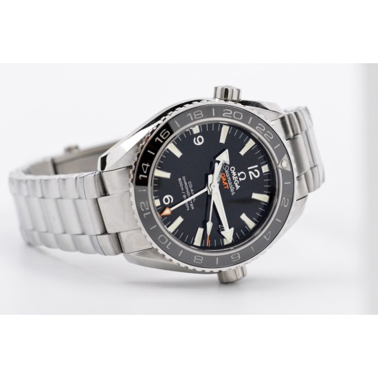  Omega-Planet Ocean 43.5mm GMT SS/SS Black VSF Asia 8605