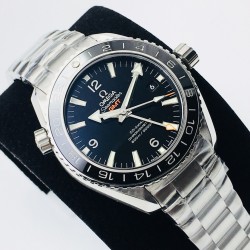  Omega-Planet Ocean 43.5mm GMT SS/SS Black VSF Asia 8605