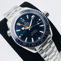  Omega-Planet Ocean 43.5mm GMT SS/SS Blue VSF Asia 8605