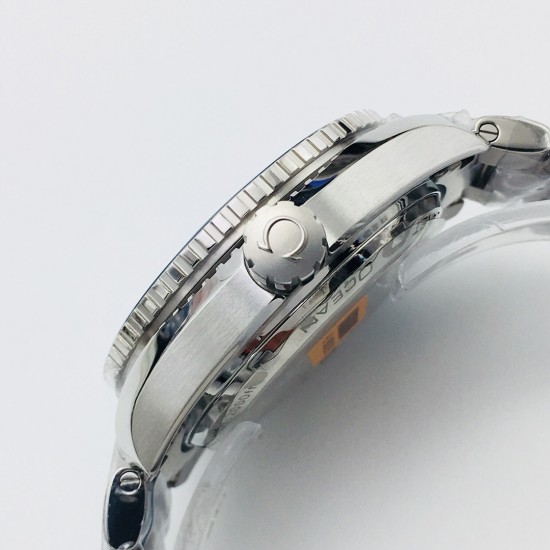  Omega-Planet Ocean 43.5mm GMT SS/SS Blue VSF Asia 8605