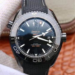 Omega-Planet Ocean 45.5mm Deep Black CER/NY Blk VSF A8906 V2 Super Clone